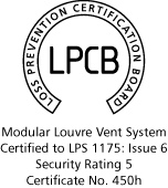 LPCB Logo - Certificate 450h - Cabinets - Level 5