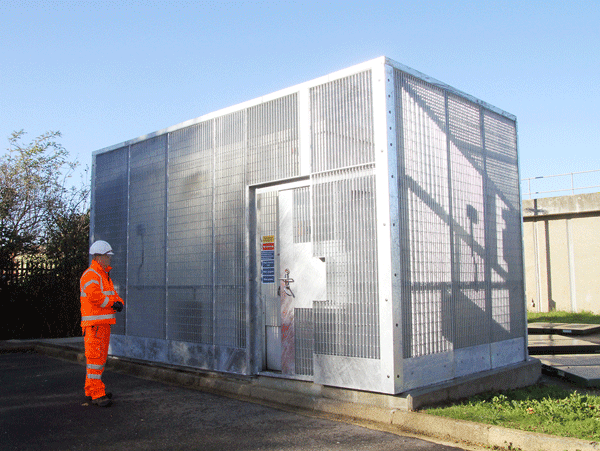 Security Approved Mesh Cage System
