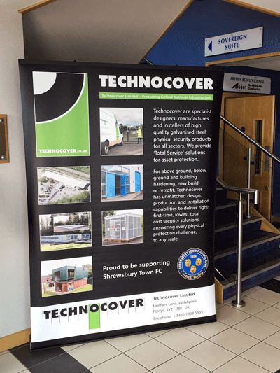 Technocover – Supporting Shrewsbury Town FC