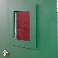 LPCB High Security Door With Vision Panel