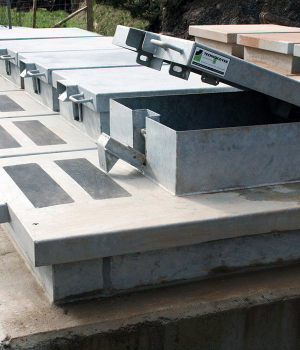 Anti-Slip Surfaces Applied to Multiple Leaf Upstand Access Cover
