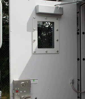 Single Leaf Door with LPCB SR3 Vision Panel